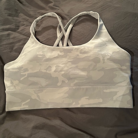 lululemon athletica Camo Sports Bra - Gray - Picture 1 of 2